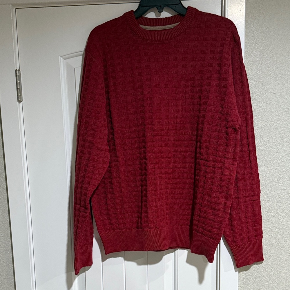 Men's Red Sweater